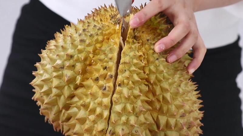 榴蓮怎么開