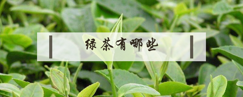 綠茶有哪些