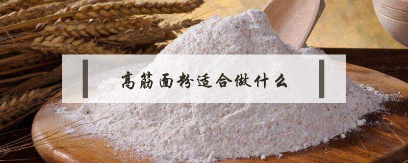 高筋面粉適合做什么
