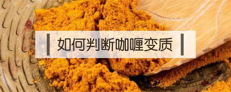 如何判斷咖喱變質
