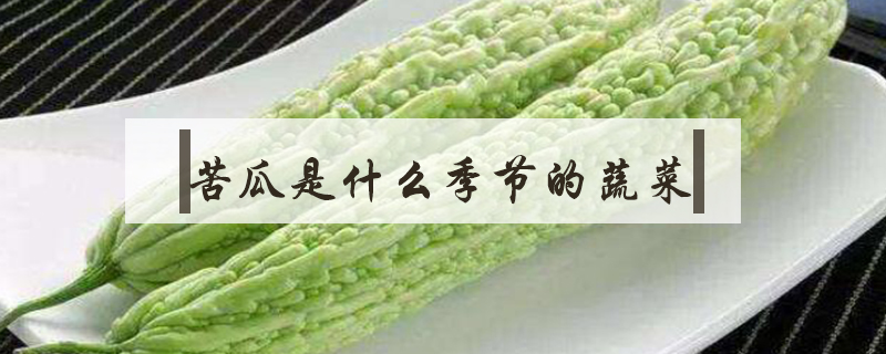 苦瓜是什么季節(jié)的蔬菜