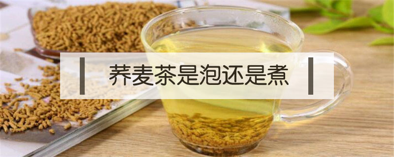 蕎麥茶是泡還是煮