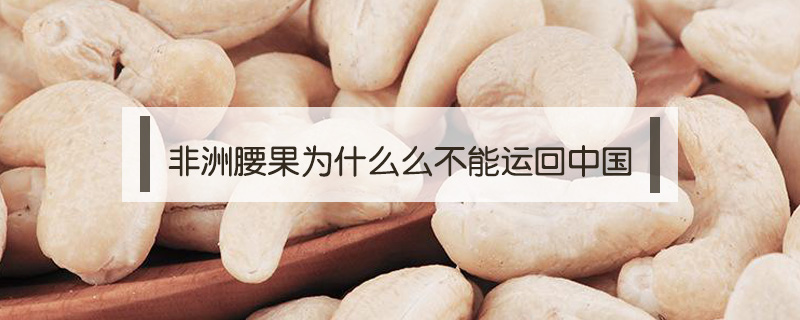 非洲腰果為什么么不能運(yùn)回中國