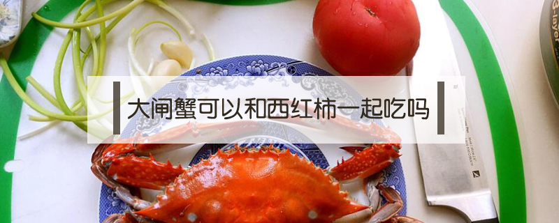 大閘蟹可以和西紅柿一起吃嗎