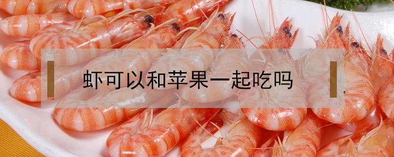 蝦可以和蘋果一起吃嗎?