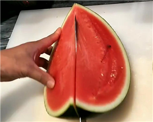 ktv果盤西瓜皮拉花 西瓜皮拉花走刀圖教程
