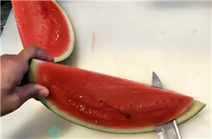 ktv果盤西瓜皮拉花 西瓜皮拉花走刀圖教程