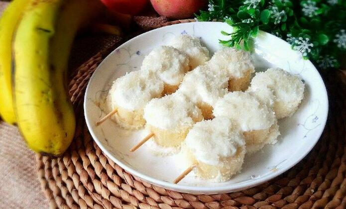 香蕉片怎么做(步驟) 炸香蕉片的做法