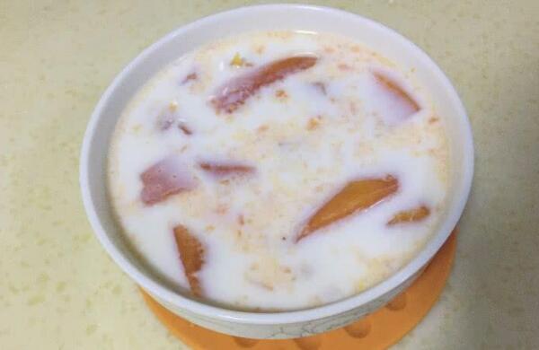 木瓜牛奶怎么做，簡單一學就會木瓜牛奶的做法
