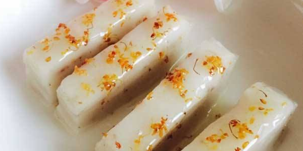 菱角怎么煮外殼才不黑，菱角粉藕粉如何做成糕