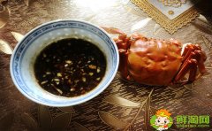 吃螃蟹時的蘸料怎么調，清蒸螃蟹最簡單的蘸汁清蒸