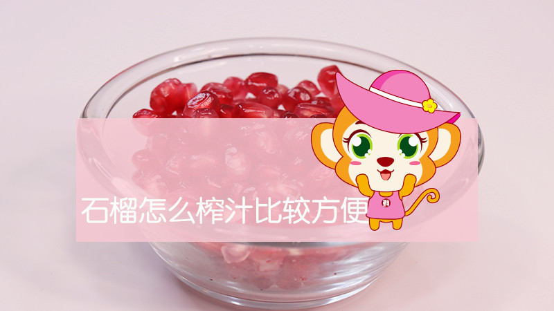 石榴怎么榨汁比較方便