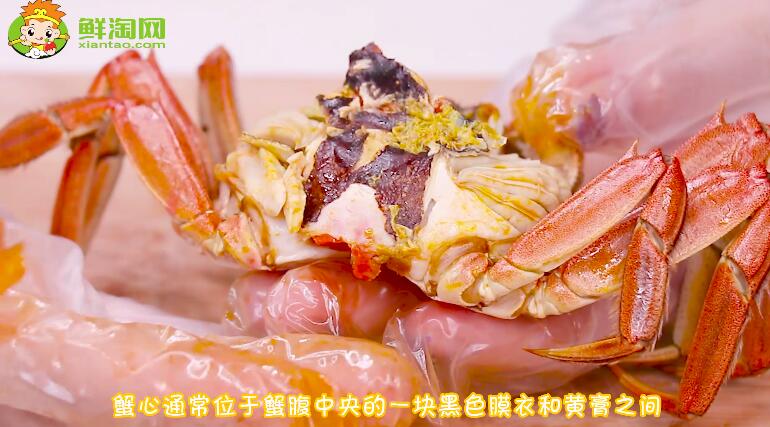 螃蟹哪里不能吃高清圖