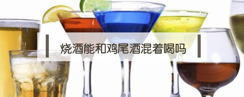 燒酒能和雞尾酒混著喝嗎