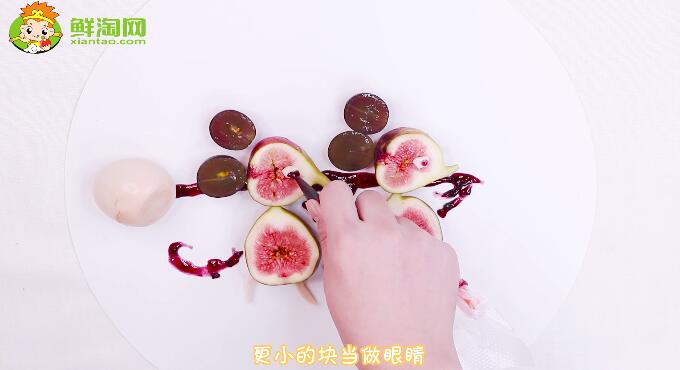 無花果拼盤花樣圖片與做法