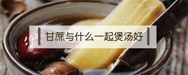 甘蔗與什么一起煲湯好