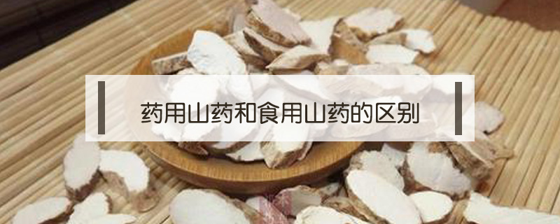 藥用山藥和食用山藥的區(qū)別