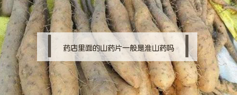 藥店的淮山藥和普通山藥的區別