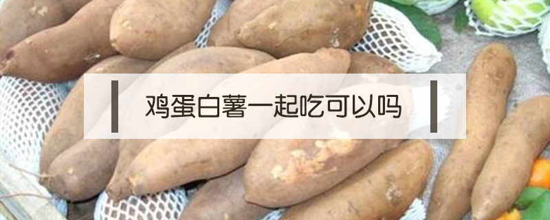雞蛋白薯一起吃可以嗎