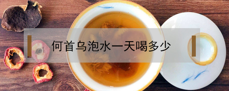 何首烏泡水一天喝多少