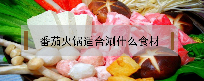 番茄火鍋適合涮什么食材