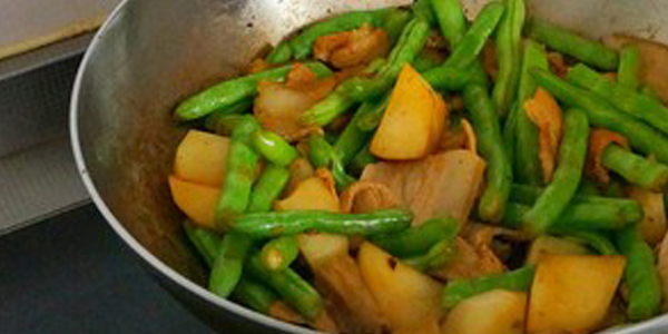 土豆燉豆角燉多久