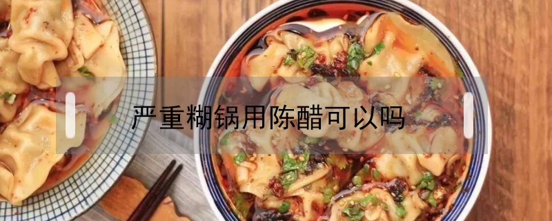 嚴重糊鍋用陳醋可以嗎