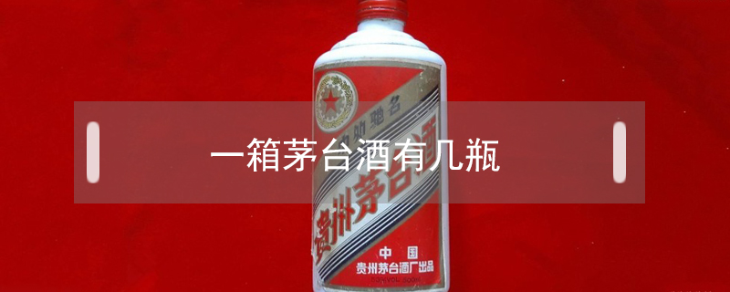 一箱茅臺(tái)酒有幾瓶